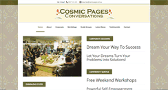 Desktop Screenshot of cosmicpages.com.au
